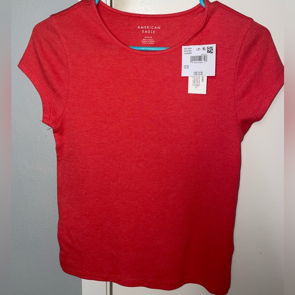American Eagle Waffle Knit T-Shirt
